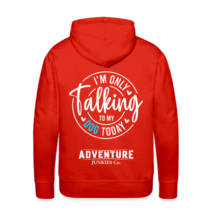 Men’s Premium Pet Hoodie - red