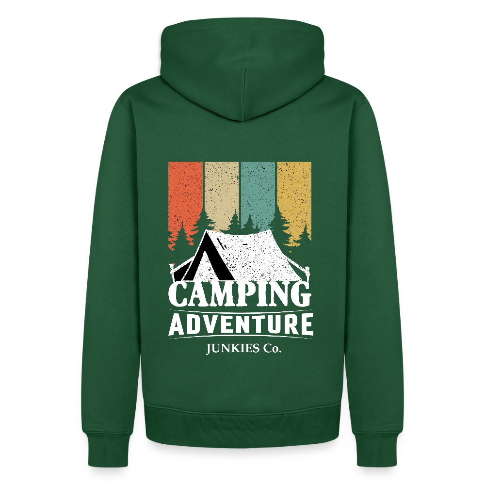 Men’s Premium Camping  Hoodie - bottle green