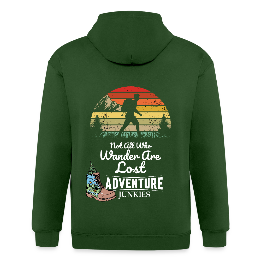 Adult Unisex Heavyweight Hooded Jacket - forrest