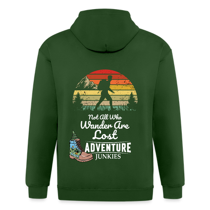 Adult Unisex Heavyweight Hooded Jacket - forrest