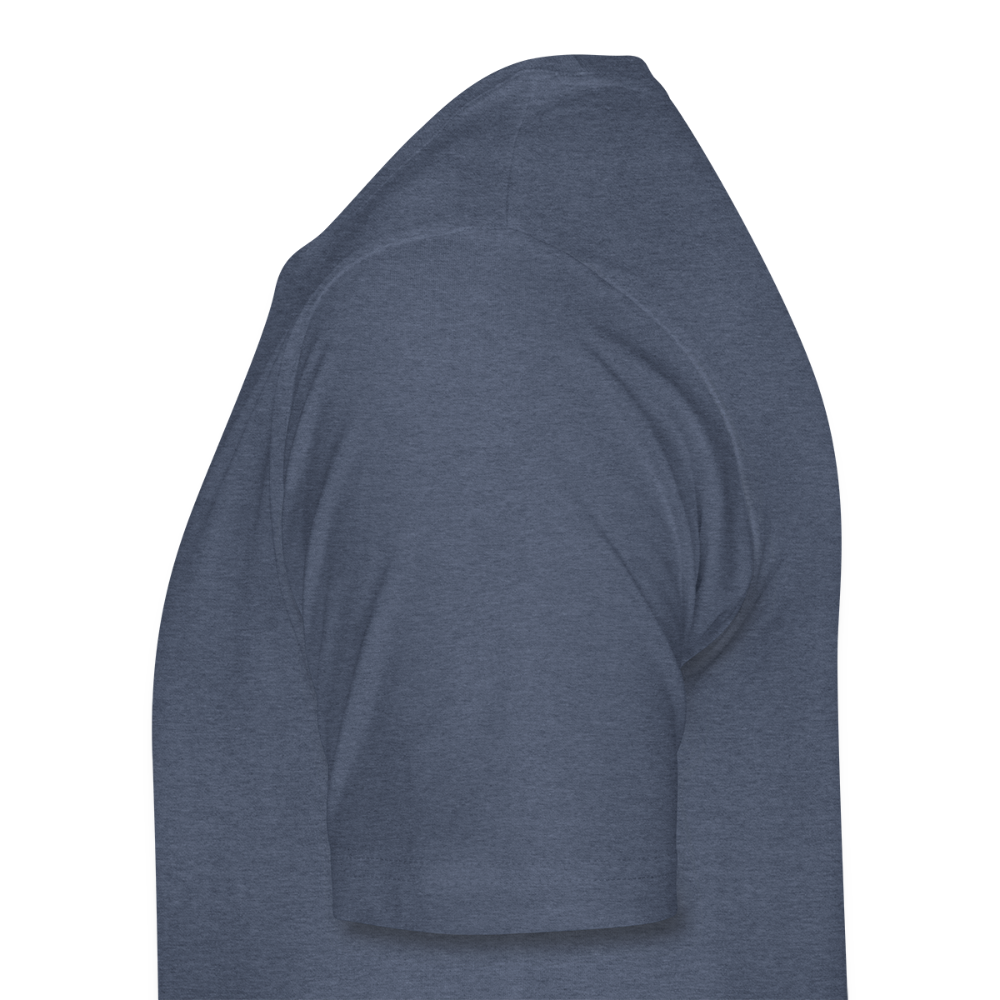 Men’s T-Shirt Front Design Not All that Wander - heather blue
