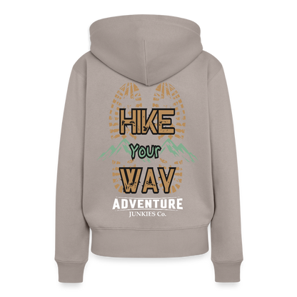 Women’s Premium  Hiking / Walking Hoodie - taupe