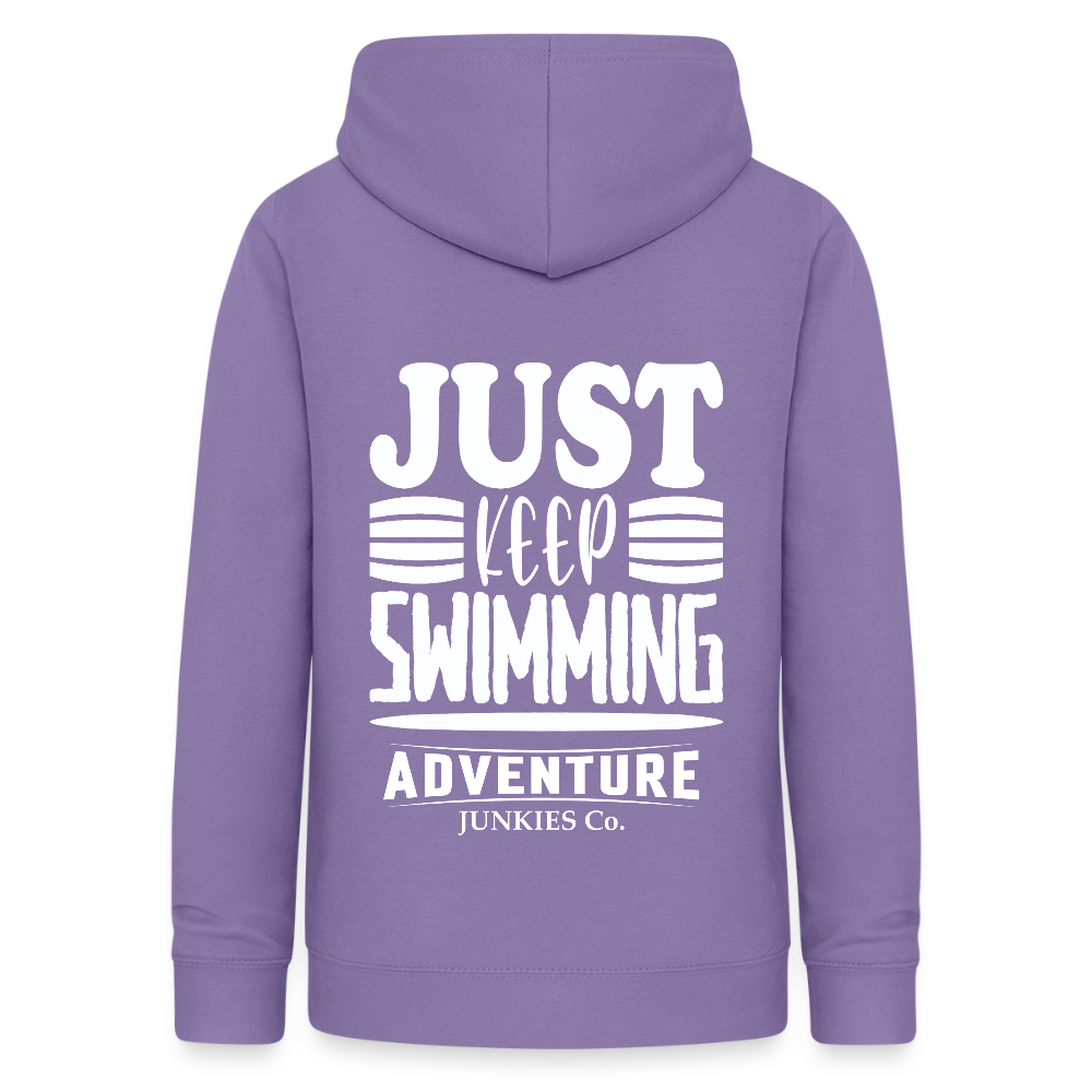Women's Hoodie Water Adventures - lavender