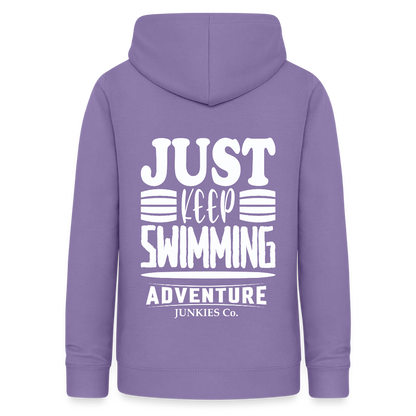 Women's Hoodie Water Adventures - lavender