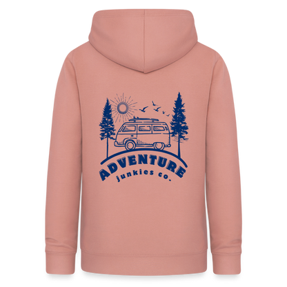 Women's Camping Hoodie - dusky rose