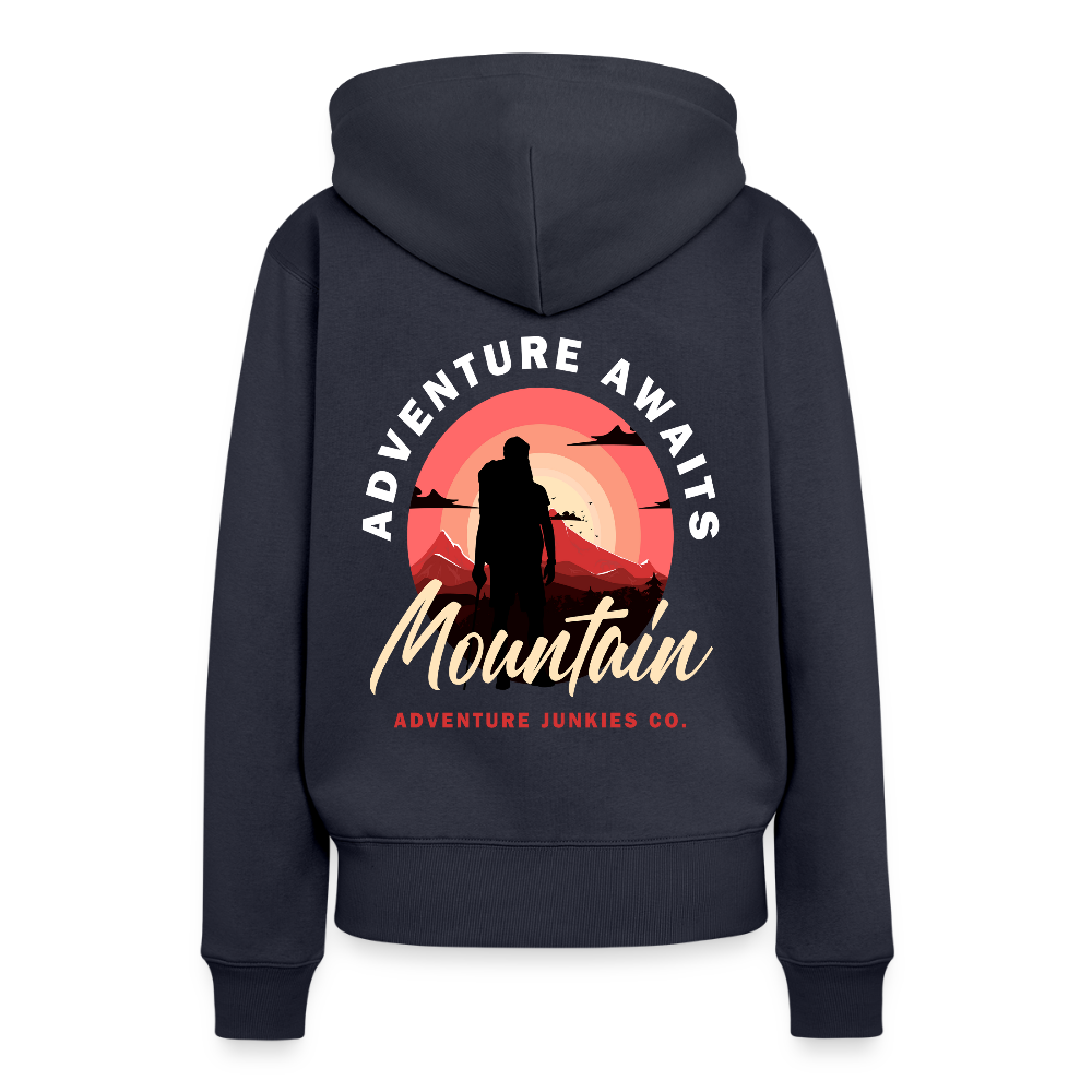 Women’s Premium Hiking/Walking Hoodie - navy