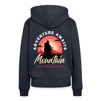 Women’s Premium Hiking/Walking Hoodie - navy