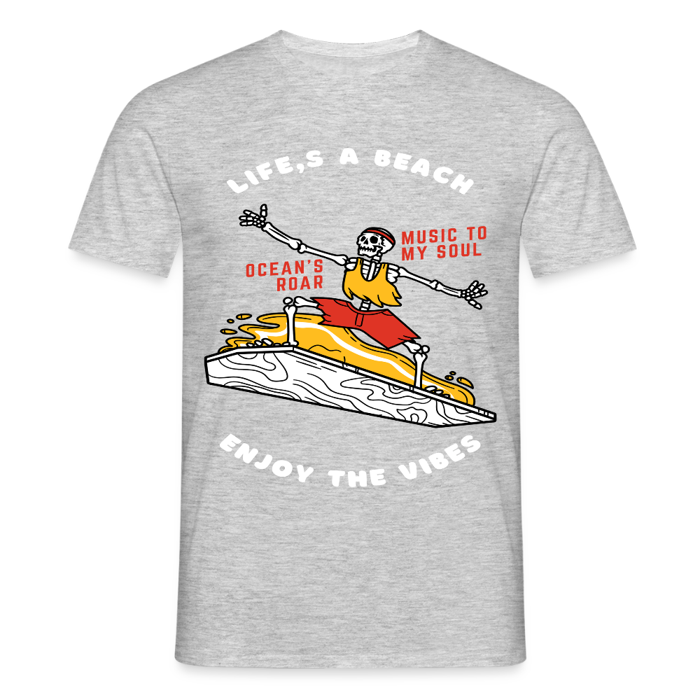 Men's T-Shirt Water - heather grey