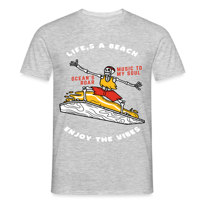 Men's T-Shirt Water - heather grey