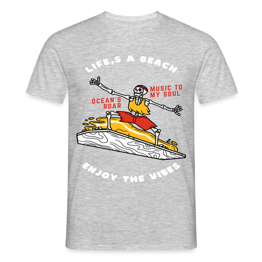 Men's T-Shirt Water - heather grey