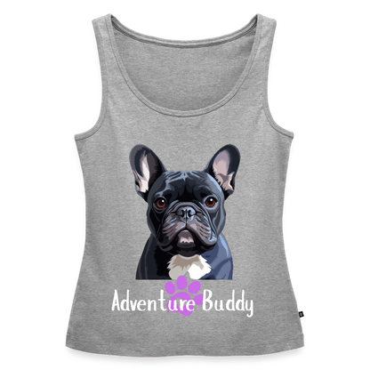 Women’s Premium Tank Top  {Customise Breed & Paw } - heather grey