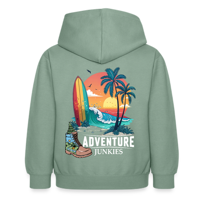 Children's  Unisex Hoodie - steel green