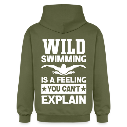 Adult Unisex  Midweight Hoodie - military green