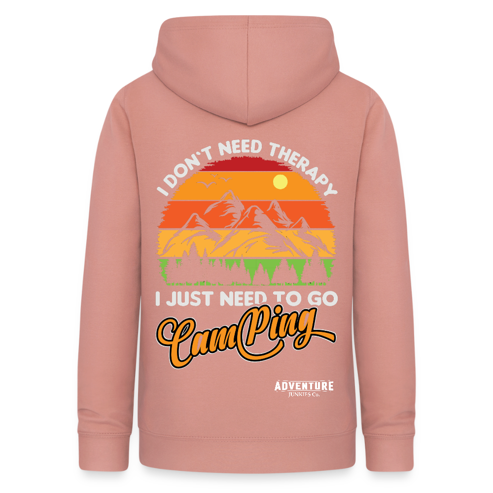 Women's Camping Hoodie - dusky rose