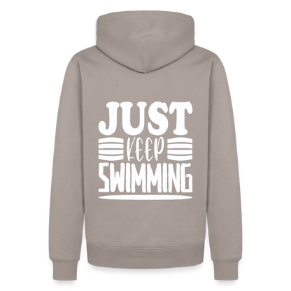 Men’s Premium Water Fun Hoodie - taupe