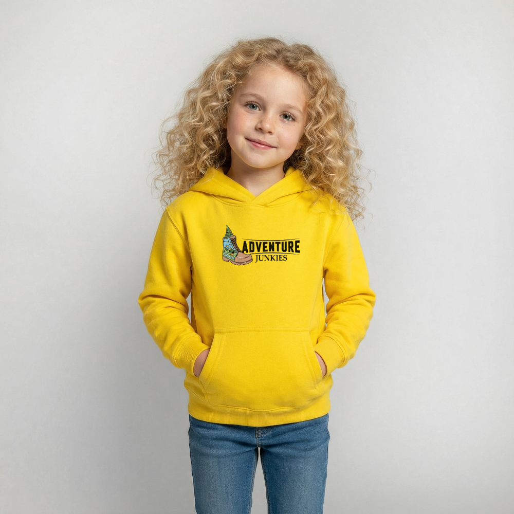 Children's Hoodie - yellow