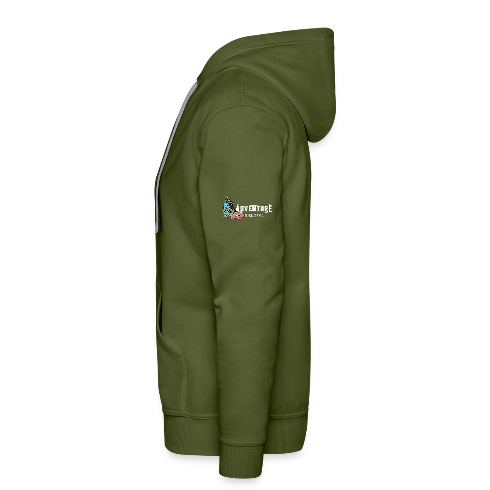 Men’s Premium Water Fun Hoodie - olive green