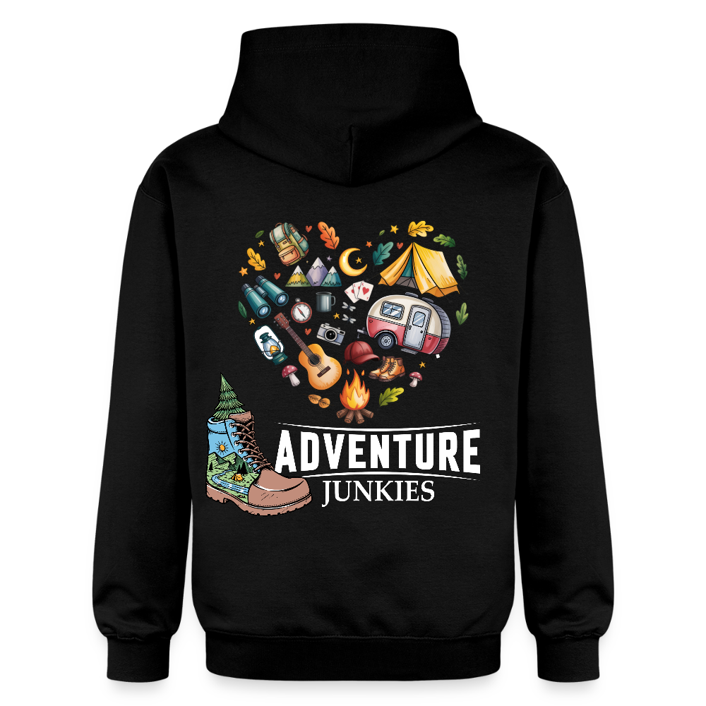 Unisex Midweight Hoodie - black