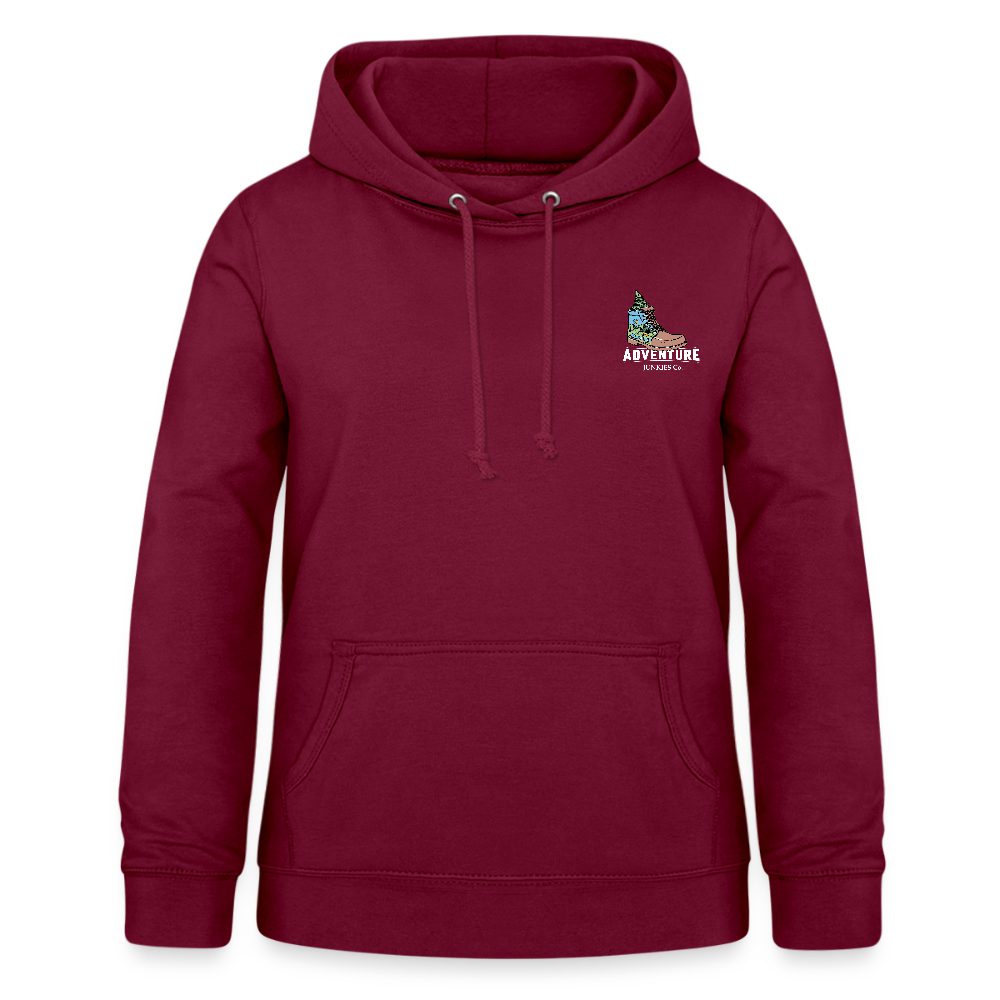 Women's Camping Hoodie - bordeaux