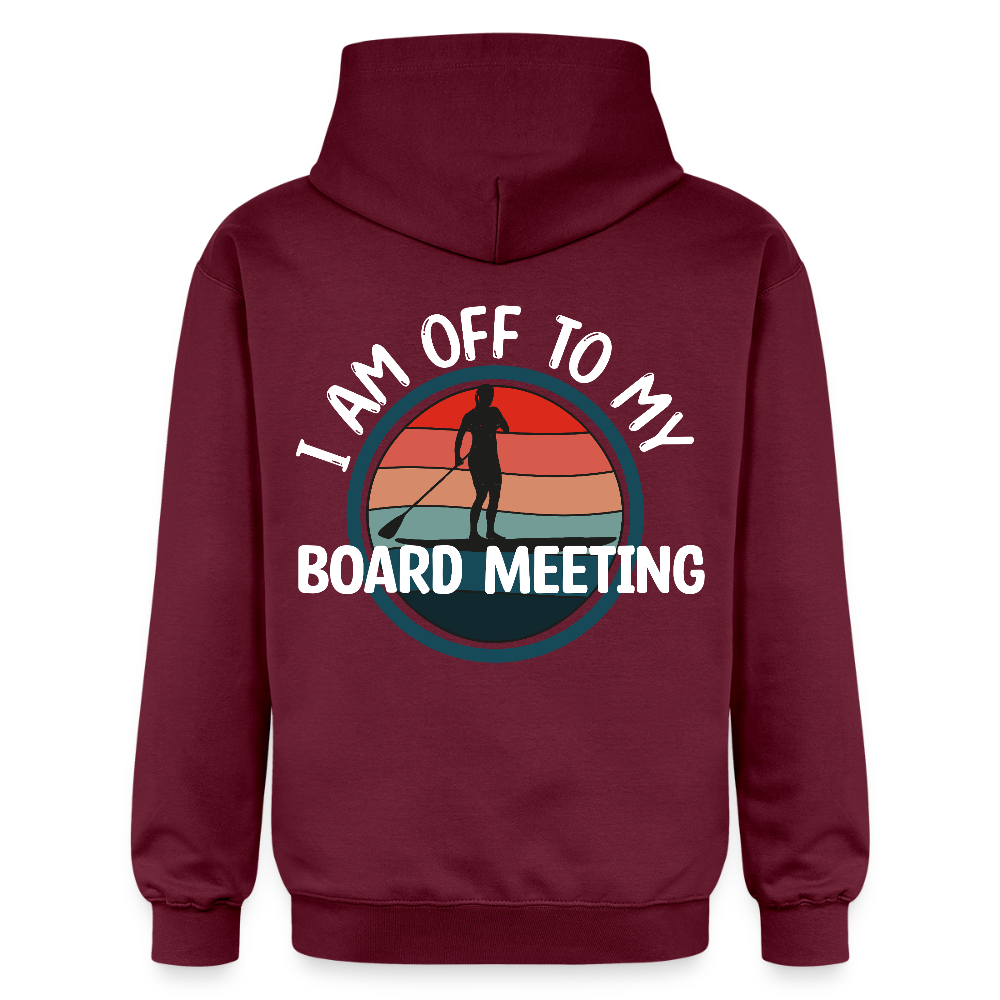 Adult Unisex Midweight Hoodie - maroon
