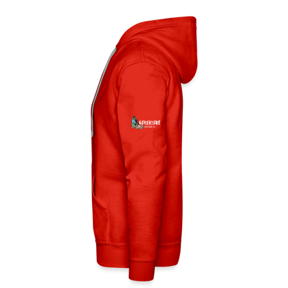 Men’s Premium Pet Girl  Hoodie - red