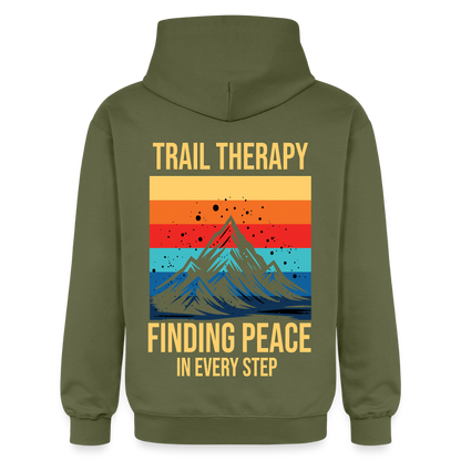 Adult Unisex Midweight Hoodie - military green