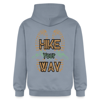 Adult Unisex Midweight Hoodie - blue