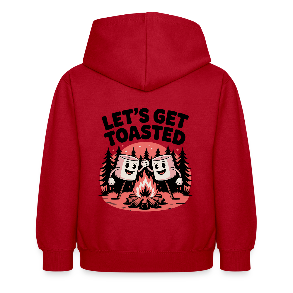 Children's Hoodie - red