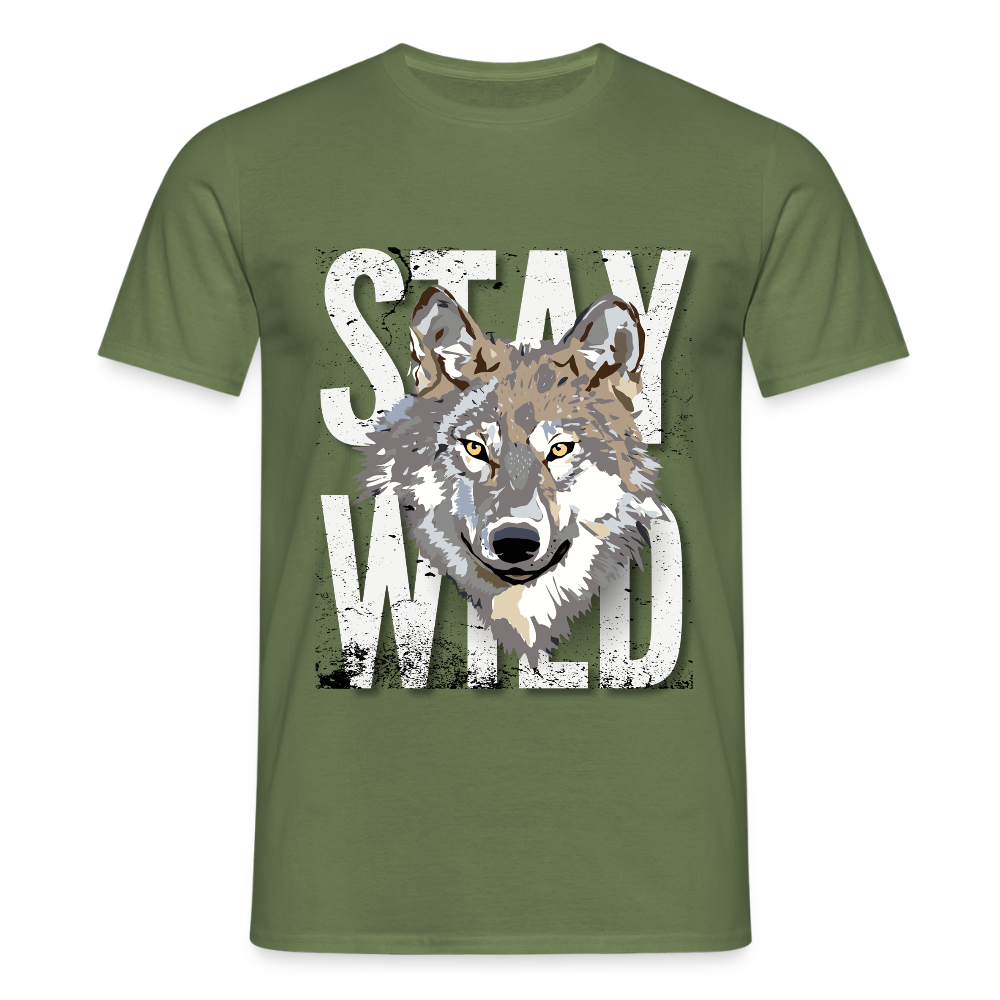 Men's Camping T-Shirt - military green
