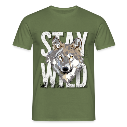 Men's Camping T-Shirt - military green