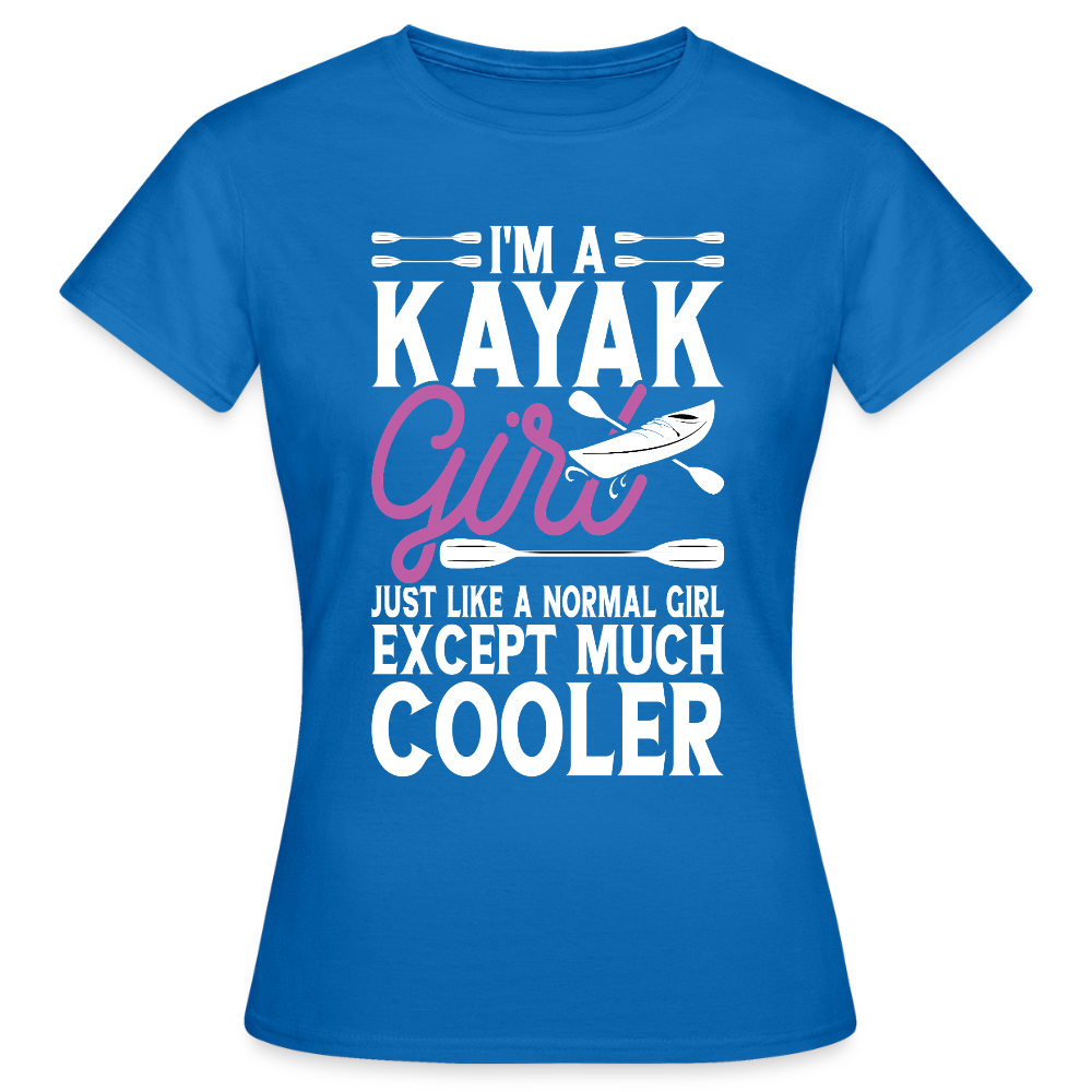 Women's Water Adventure  T-Shirt - royal blue