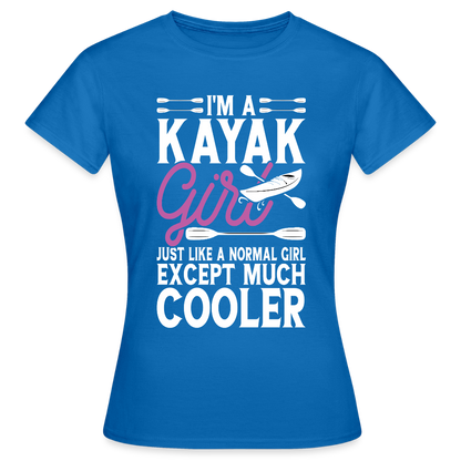 Women's Water Adventure  T-Shirt - royal blue