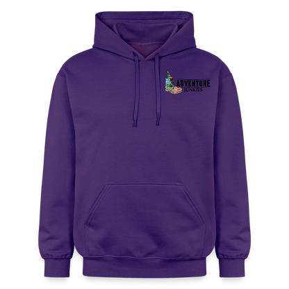 Adult  Unisex Midweight Hoodie - purple