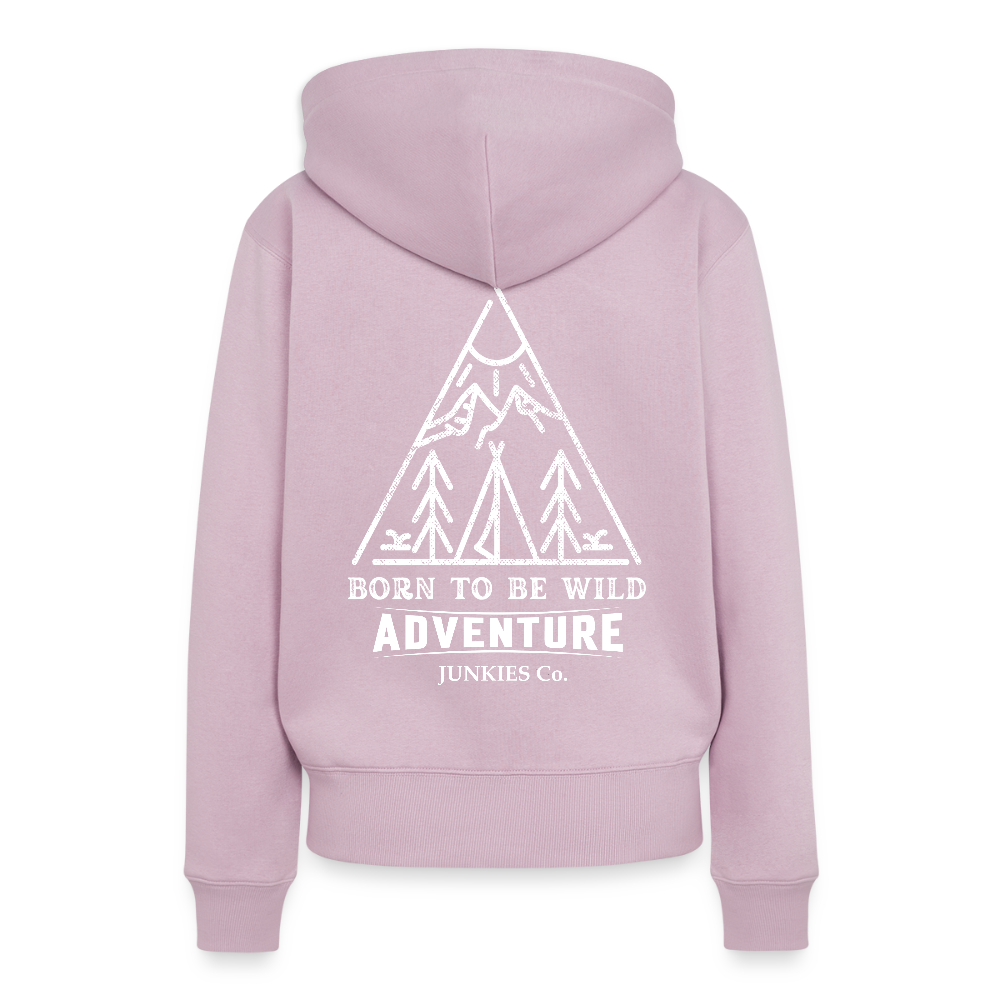 Women’s Premium Hiking/Walking Hoodie - dusky pink