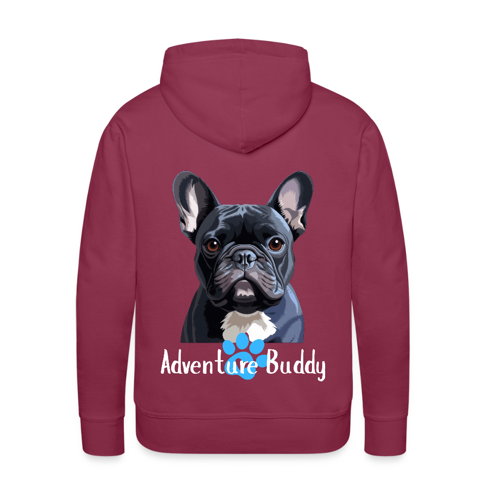 Men’s Premium Pet Hoodie - bordeaux