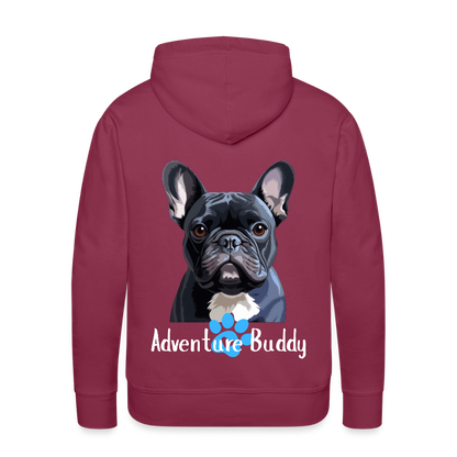 Men’s Premium Pet Hoodie - bordeaux