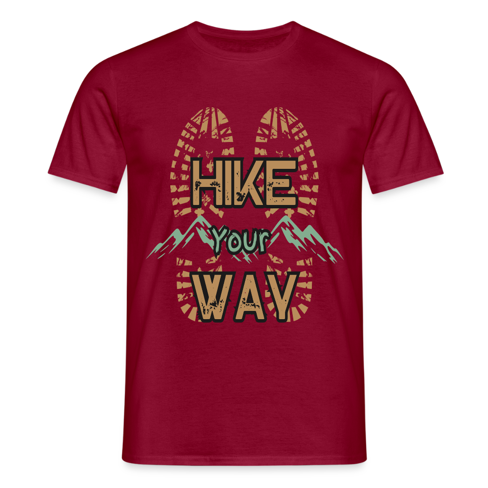 Men's T-Shirt - brick red