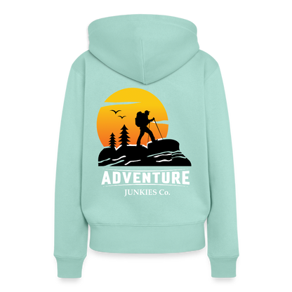 Women’s Premium Hiking/Walking Hoodie - mint 