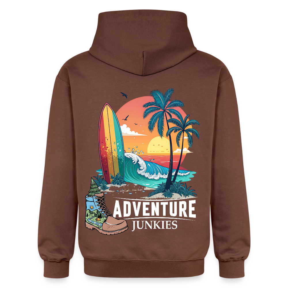 Adult Unisex  Midweight Hoodie - cocoa