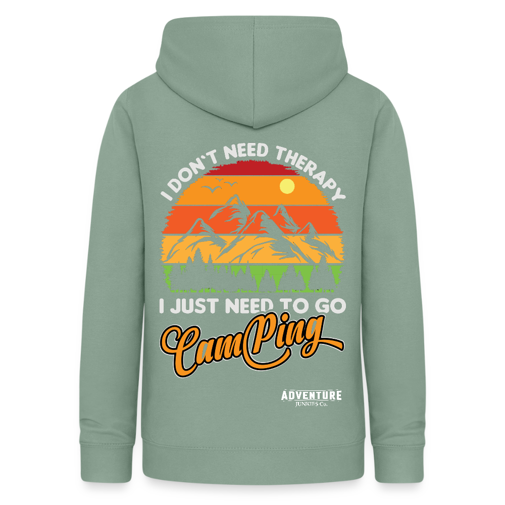 Women's Camping Hoodie - steel green