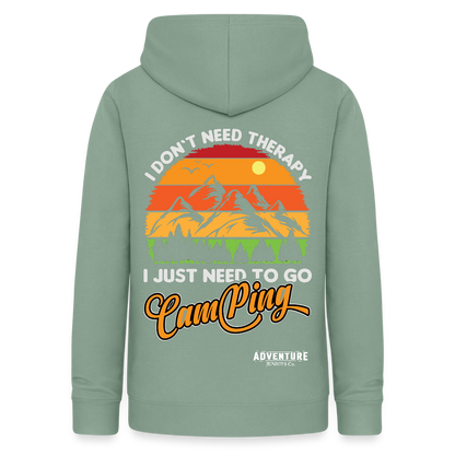 Women's Camping Hoodie - steel green