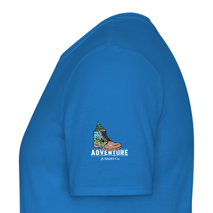 Men's T-Shirt Water Adventures - royal blue