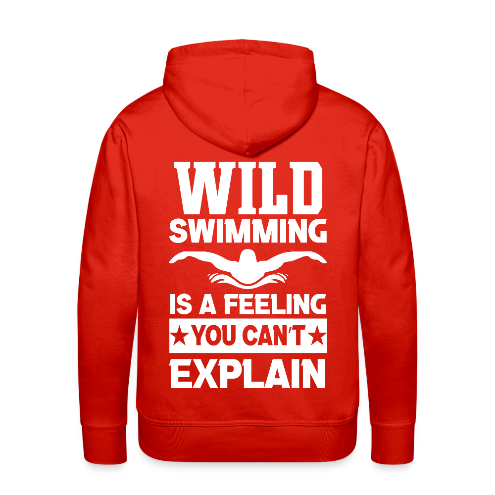 Men’s Premium Water Fun  Hoodie - red