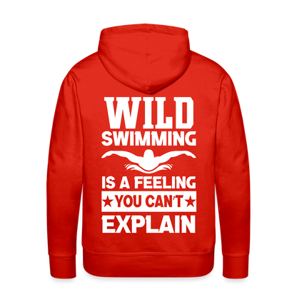 Men’s Premium Water Fun  Hoodie - red