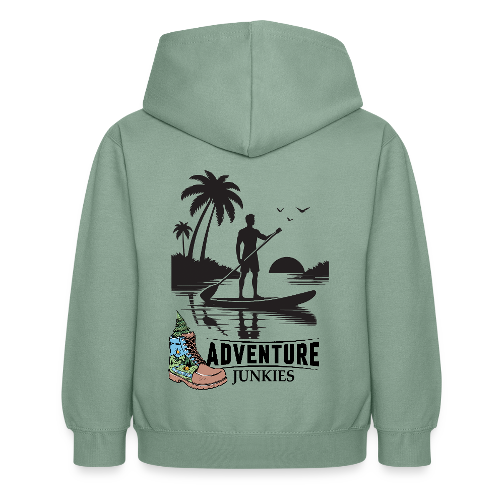 Children's  Unisex Hoodie - steel green