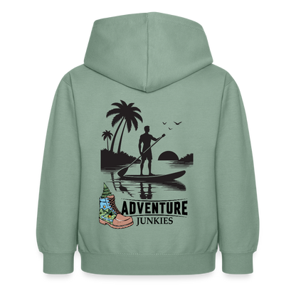 Children's  Unisex Hoodie - steel green