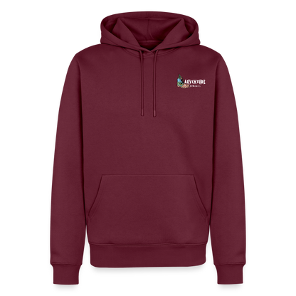 Men’s Premium Pet Hoodie - burgundy