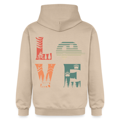 Unisex Midweight Hoodie - sand