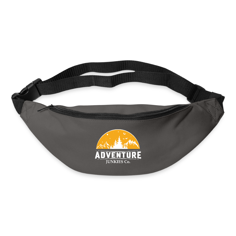 Bum bag Orange Logo - graphite grey
