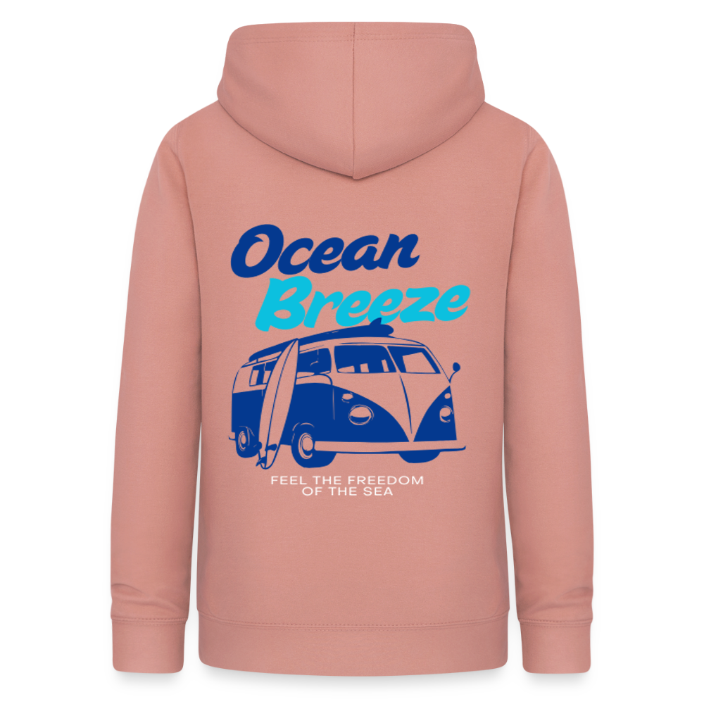 Women's Camping Hoodie - dusky rose